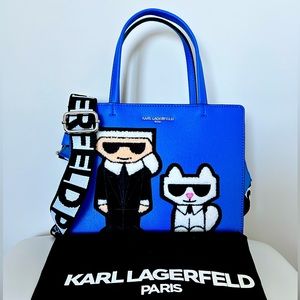 Karl Lagerfeld Paris Maybelle Satchel -Crossbody